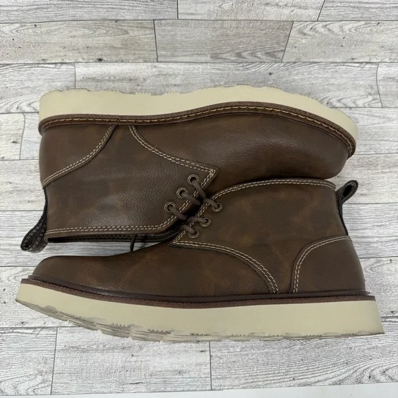 Like New- Men’s Buffalo David Bitton Metcalf Chukka Boots Brown Sz 8.5 - Picture 4 of 11